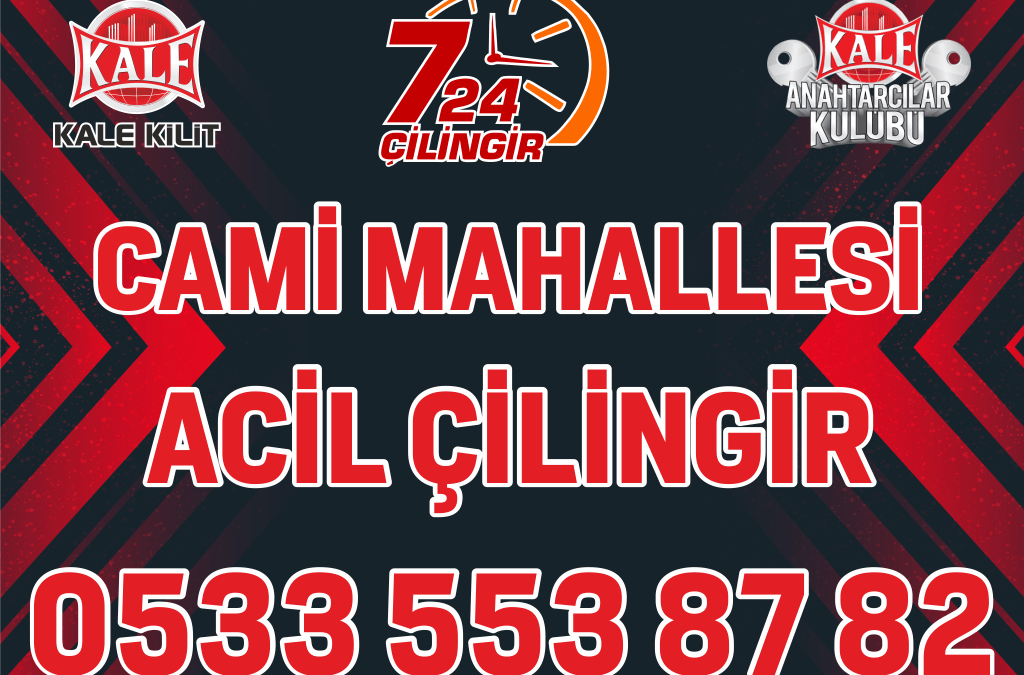 Cami mahallesi çilingir